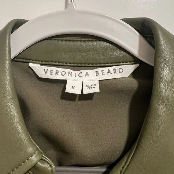 Veronica Beard Ameeta Dress in Green - Picture 3 of 4